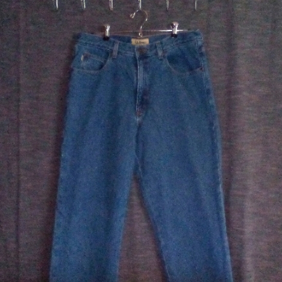 Mens Flannel Lined Denim Jeans Size 